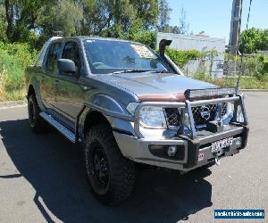 2009 Nissan Navara D40 RX Grey Manual 6sp Manual 4D UTILITY