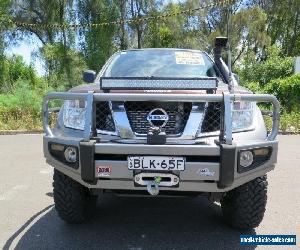 2009 Nissan Navara D40 RX Grey Manual 6sp Manual 4D UTILITY