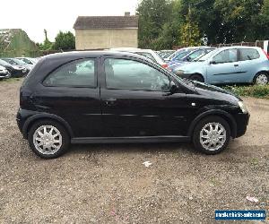 2004 VAUXHALL CORSA DESIGN SEMI-AUTO BLACK SPARES OR REPAIR