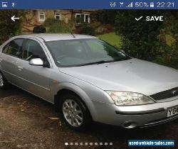 2001 FORD MONDEO 2.0  ZETEC SILVER, 3 Owner car. for Sale