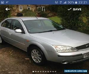 2001 FORD MONDEO 2.0  ZETEC SILVER, 3 Owner car.