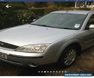 2001 FORD MONDEO 2.0  ZETEC SILVER, 3 Owner car.