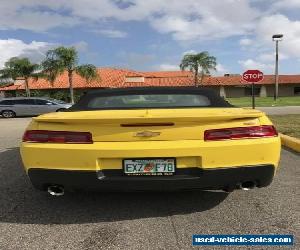 2015 Chevrolet Camaro SS Convertible 2-Door