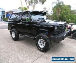 1986 Ford Bronco True (4x4) Black Automatic 3sp A Wagon