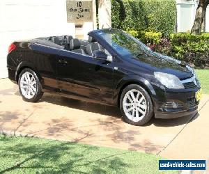 2006 Holden Astra AH MY07 Twin TOP Black Automatic 4sp A Convertible