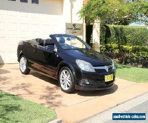 2006 Holden Astra AH MY07 Twin TOP Black Automatic 4sp A Convertible