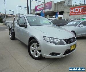 2008 Ford Falcon FG Silver Manual 6sp M 2D Cab Chassis