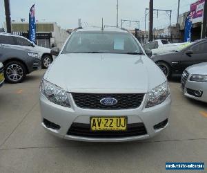 2008 Ford Falcon FG Silver Manual 6sp M 2D Cab Chassis