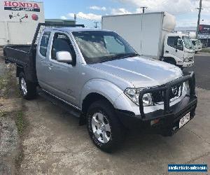 2010 Nissan Navara D40 ST-X (4x4) Silver Automatic 5sp A Extracab