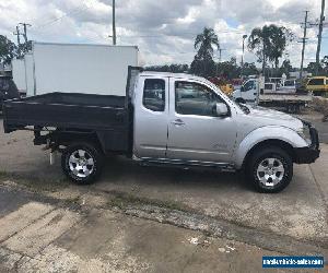 2010 Nissan Navara D40 ST-X (4x4) Silver Automatic 5sp A Extracab