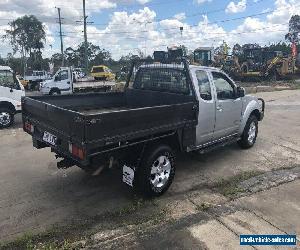 2010 Nissan Navara D40 ST-X (4x4) Silver Automatic 5sp A Extracab