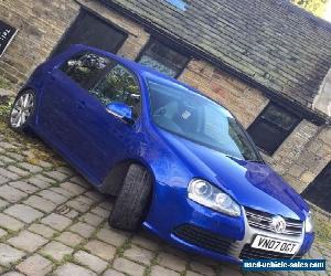 2007 VOLKSWAGEN GOLF R32 S-A BLUE