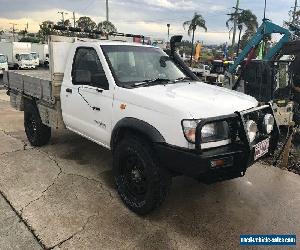 1998 Nissan Navara D22 DX (4x4) White Manual 5sp M Cab Chassis