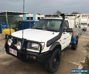 1998 Nissan Navara D22 DX (4x4) White Manual 5sp M Cab Chassis