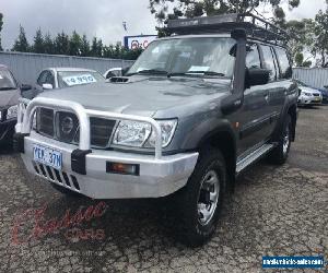 2001 Nissan Patrol GU II ST (4x4) Gold Manual 5sp M Wagon