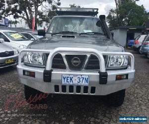 2001 Nissan Patrol GU II ST (4x4) Gold Manual 5sp M Wagon