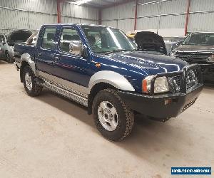 2004 Nissan Navara D22 STR 3L turbo diesel 4x4 dual cab no damage ready for rego