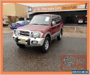 2001 Mitsubishi Pajero NM Exceed LWB (4x4) Maroon Automatic 5sp A Wagon