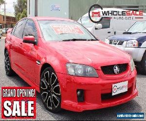 2009 Holden Commodore MY10 VE SV6 Red Hot Automatic A Sedan