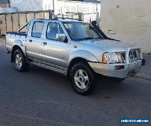 2006 NISSAN NAVARA D22 DUAL CAB 4X4 ST-R 3.0L TURBO DIESEL M LIGHT DAMAGE DRIVES