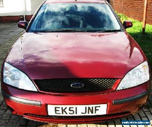 Ford Mondeo Zetec 1.8 5 dr burgundy red car 2002