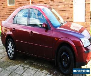 Ford Mondeo Zetec 1.8 5 dr burgundy red car 2002