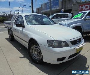 2006 Ford Falcon BF Mk II XL White Automatic 4sp A 2D Cab Chassis