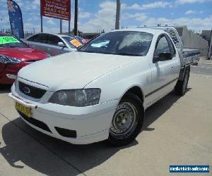 2006 Ford Falcon BF Mk II XL White Automatic 4sp A 2D Cab Chassis