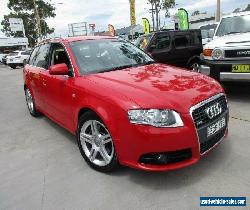 2007 Audi A4 B7 S Line Red Automatic A Wagon for Sale