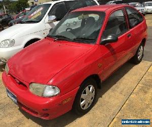 1997 Ford Festiva WD Trio Red Manual 5sp M Hatchback