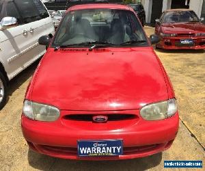 1997 Ford Festiva WD Trio Red Manual 5sp M Hatchback