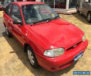 1997 Ford Festiva WD Trio Red Manual 5sp M Hatchback