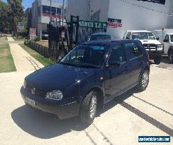 1999 Volkswagen Golf GL Blue Manual 5sp M Hatchback for Sale