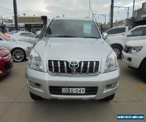 2008 Toyota Landcruiser Prado KDJ120R GXL Silver Automatic 5sp A Wagon