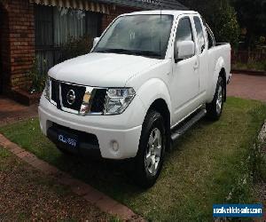 2013  D40 Nissan Navara ST-X  king cab 1 owner 39,000k's with log books