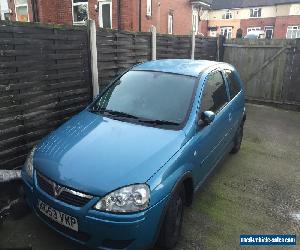 VAUXHALL CORSA DESIGN 16V BLUE 2003 53 REG