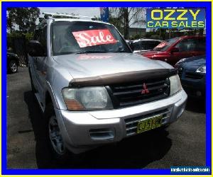 2002 Mitsubishi Pajero NM GLS LWB (4x4) Silver Automatic 5sp A Wagon for Sale