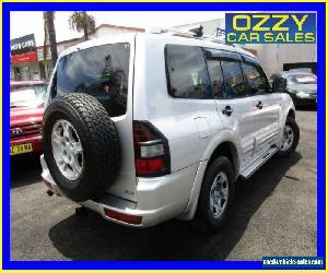 2002 Mitsubishi Pajero NM GLS LWB (4x4) Silver Automatic 5sp A Wagon