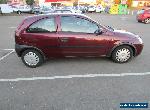 2003 VAUXHALL CORSA CLUB 16V RED for Sale