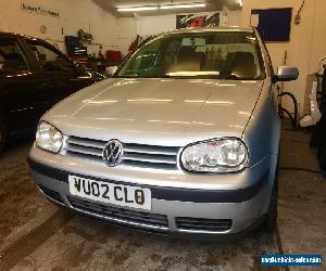 2002 VOLKSWAGEN GOLF TDI SE 5 DOOR MANUAL