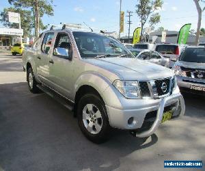 2007 Nissan Navara D40 ST-X Silver Automatic 5sp A 4D UTILITY