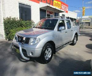 2007 Nissan Navara D40 ST-X Silver Automatic 5sp A 4D UTILITY