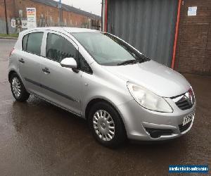 2007 VAUXHALL CORSA LIFE A/C SILVER LONG M.O.T*NOT SPARES/REPAIR*AUCTION ONLY 