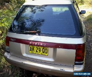  Subaru liberty wagon 1992 awd