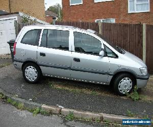 2003 VAUXHALL ZAFIRA 16V CLUB AUTO SILVER