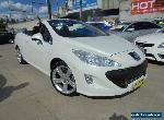 2010 Peugeot 308 T7 CC White Manual 6sp M Convertible for Sale