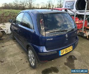 2006 VAUXHALL CORSA SXI+ 1.2 BLUE NON RUNNER SPARES OR REPAIRS MOT NO RESERVE