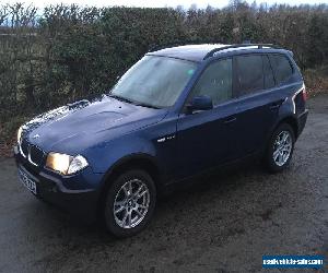 2006 BMW X3 D SE BLUE