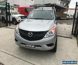 2012 Mazda BT-50 XT (4x2) Silver Automatic 6sp A Dual Cab Utility