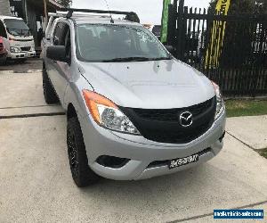 2012 Mazda BT-50 XT (4x2) Silver Automatic 6sp A Dual Cab Utility